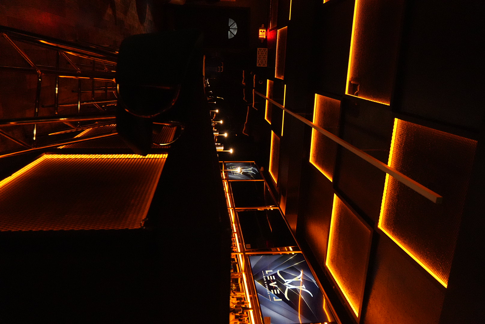 LVL bar with signature LEVEL signage